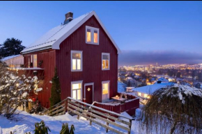 Flott leilighet med utsikt over Trondheim